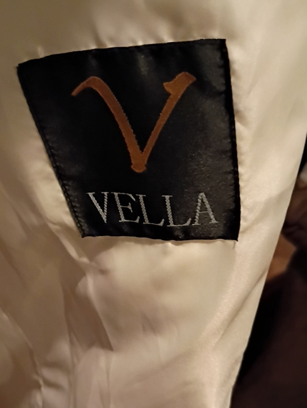 Men's VELLA Off White Coat